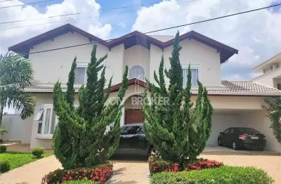 Casa com 4 dormitórios à venda, 375 m² por r$ 2.590.000,00 - condomínio residencial querência - valinhos/sp