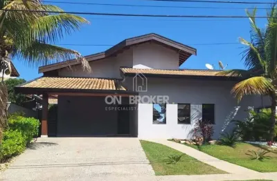 Casa com 3 dormitórios à venda, 270 m² por r$ 1.780.000,00 - condomínio residencial terras do caribe - valinhos/sp