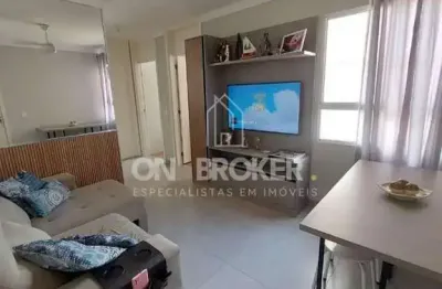 Apartamento com 2 dormitórios à venda, 44 m² por r$ 230.000,00 - jardim do lago ii - campinas/sp