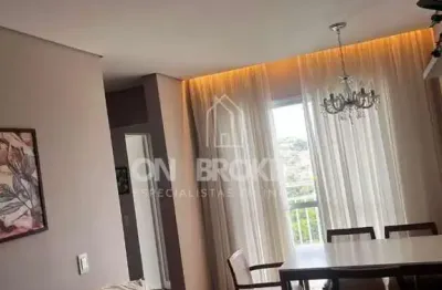 Apartamento de53m² com 2 quartos à venda - residencial santa eliza - valinhos