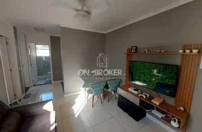 Apto. 2 dorm, sala cozinha e banheiro, área de serviço. armários cozinha e quartos, chuveiro a gás e 1 vaga coberta. jd. do lago ii campinas