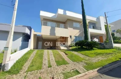 Casa com 3 dormitórios à venda, 220 m² por r$ 1.600.000,00 - condomínio villagio di napolii - valinhos/sp