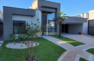 Casa com 3 dormitórios à venda, 200 m² por r$ 1.930.000,00 - condomínio tabapuã - valinhos/sp