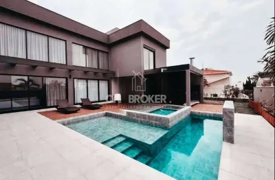 Casa de condomínio com 6 quartos à venda, loteamento alphaville campinas - campinas