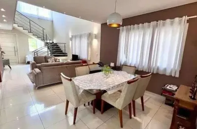 Casa com 5 dormitórios à venda, 261 m² por r$ 1.490.000 - condomínio residencial portal do jequitibá - valinhos/sp