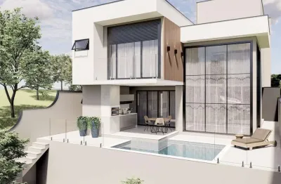 Casa com 3 dormitórios à venda, 210 m² por r$ 1.300.000 - condomínio bosque da mata - valinhos/sp