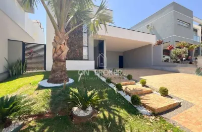 Casa térrea em condomínio com 3 dormitórios à venda - residencial basel - swiss park - campinas