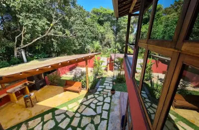 Casa em condomínio para locação em são sebastião, boraceia, 4 dormitórios, 4 suítes, 4 banheiros