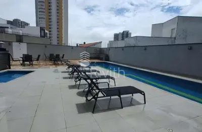 Apartamento de 90 m2, 3 dormitórios, sendo 1 suíte, 2 banheiros e 2 vagas de garagem vila assunção - santo andré, sp