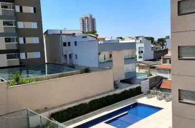 Belíssimo apartamento com 2 dormitórios sendo 1 suíte, 2 banheiros e 2 vagas de garagem em vila eldizia - santo andré, sp