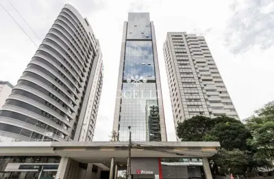 Sala comercial com 1 sala para alugar na avenida joão gualberto, 1259, alto da glória, curitiba por r$ 18.610