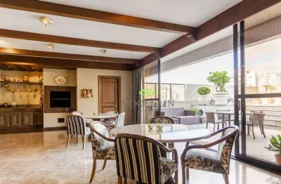 Cobertura à venda ou locação batel, curitiba com 4 quartos, 500 m²