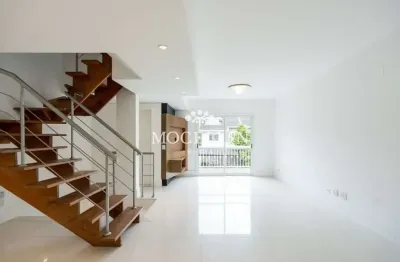 Casa em condomínio fechado com 3 quartos à venda na rua pedro nicco, 320, mossunguê, curitiba por r$ 1.600.000