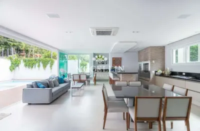Casa em condomínio fechado com 4 quartos para alugar na rua padre josé kentenich, 420, campo comprido, curitiba por r$ 40.000