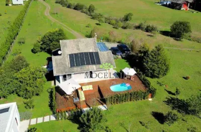 Chácara com 3 quartos, 559 m² - venda por r$ 5.180.000 ou aluguel por r$ 9.500/mês - são luiz do puruna - balsa nova/pr