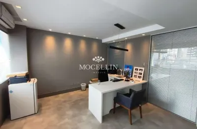 Sala comercial para alugar na avenida sete de setembro, 4363, água verde, curitiba por r$ 4.000