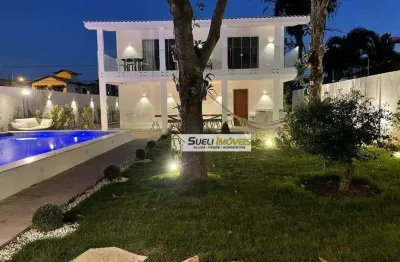 Casa com 5 dormitórios à venda, 450 m² por r$ 1.600.000,00 - extensão do bosque - rio das ostras/rj