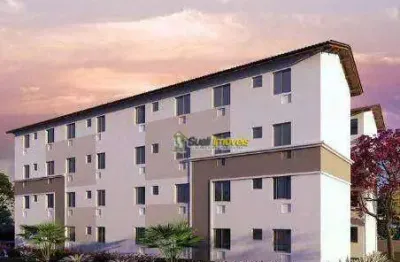 Total ville - apartamento com 2 dormitórios à venda, 50 m² por r$ 110.000 - virgem santa - macaé/rj