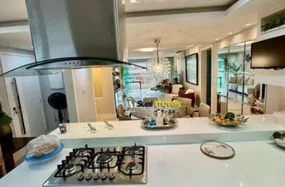 Apartamento com 3 dormitórios à venda, 134 m² por r$ 1.450.000,00 - praia do pecado - macaé/rj