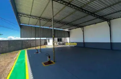 Galpão para alugar, 300 m² por r$ 5.900/mês - novo horizonte - macaé/rj
