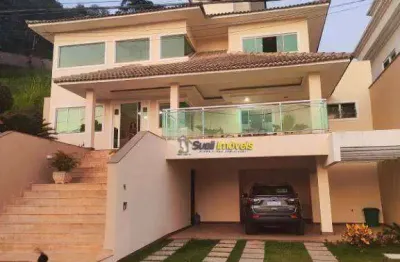 Casa com 4 dormitórios à venda, 357 m² por r$ 1.599.000,00 - garden hill - macaé/rj
