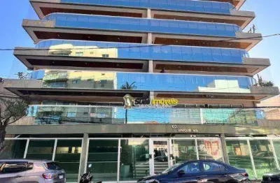 Apartamento com 3 dormitórios, 183 m² - venda por r$ 2.200.000,00 ou aluguel por r$ 17.500,00/mês - cavaleiros - macaé/rj