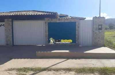 Casa com 2 dormitórios à venda, 100 m² por r$ 300.000 - mar do norte - rio das ostras/rj