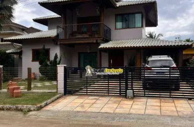 Casa com 4 dormitórios à venda, 278 m² por r$ 1.600.000,00 - mar do norte - rio das ostras/rj