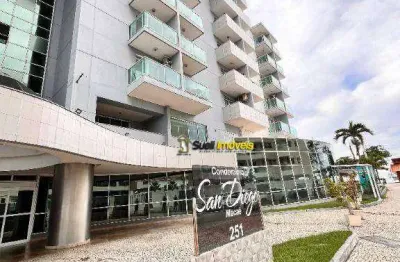 Flat com 1 dormitório para alugar, 46 m² por r$ 2.092,00/mês - praia do pecado - macaé/rj
