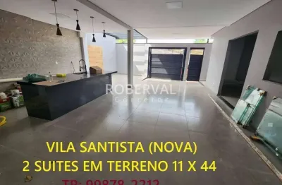 Residencia vila santista, 2 dorm. sendo 2 suites, completa em armarios
