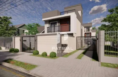 Casa em condomínio fechado com 3 quartos à venda na Rua Roberto Senna, 366, Novo Mundo, Curitiba