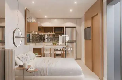 Kitnet / Stúdio à venda na Alameda Júlia da Costa, 2849, Bigorrilho, Curitiba