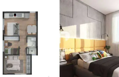 Apartamento com 2 quartos à venda na Rua Benjamin Constant, 33, Centro, Curitiba