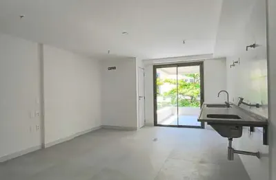 Apartamento alto padrão, studio-suíte com vaga, andar alto e vista frontal, ideal para aluguel temporada short-stay
