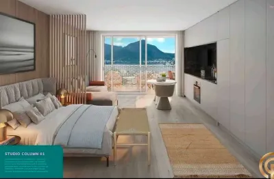 Apartamento Flat, no luxuoso Marias Estúdios Ipanema,  entre Postos 8 e 9, a poucos passos da Praia de Ipanema.