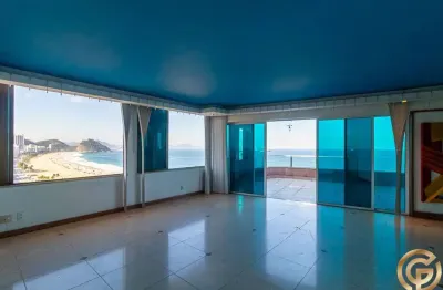 Cobertura luxo 425m² frente mar – av. atlântica copacabana rj