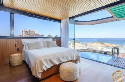 Cobertura triplex 220m² vista mar – arpoador/ipanema