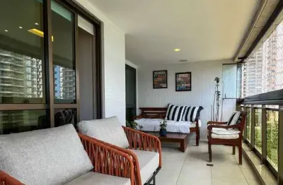 Apartamento 140m² , vista parcial mar, reformado no condomínio palais de nice – barra da tijuca