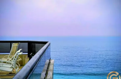 Cobertura linear frontal mar – 216m² – av. lúcio costa, barra da tijuca