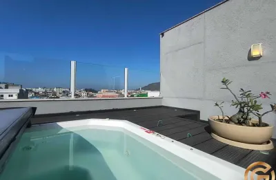 Reformada cobertura dúplex 161 m² com terraço gourmet, piscina e vista pedra do pontal – rua genaro de carvalho, recreio