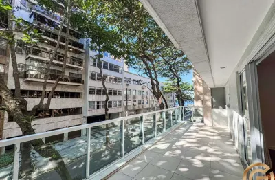 Duplex exclusivo no leblon – 199m², 3 quartos, 3 vagas e adega climatizada - quadra da praia.
