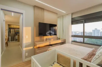 Apartamento 2 dormitórios (1 suíte) - totalmente mobiliado - 2 vagas cobertas - infraestrutura completa