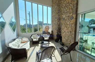 Casa no cond. reserva santa maria - moderna e integrada, com 6 dorm/5 suíte