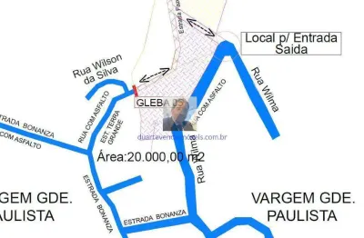 Área c/ 20.000 mil m² - vargem grande paulista, km 44,5 raposo tavares 