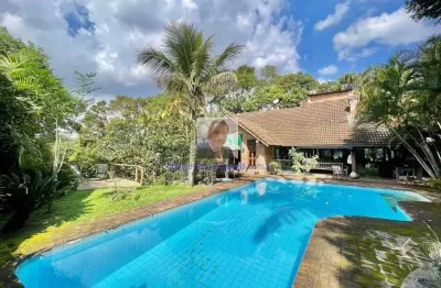 Vende-se casa no cond. fazendinha - terreno 3.300 m² - rústica 3d/1ste + ed