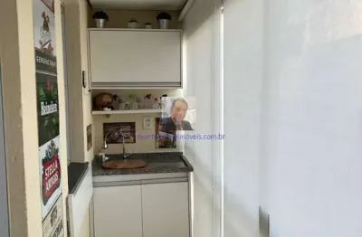 Apartamento “mobiliado' com 2 dormitórios à venda, 54 m² , sacada de vidro