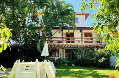 Casa com 5 dormitórios à venda, 470 m² por r$ 3.700.000,00 - camboinhas - niterói/rj