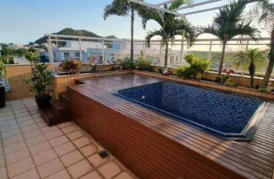 Cobertura com 3 dormitórios à venda, 160 m² por r$ 1.200.000 - itaipu - niterói/rj