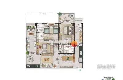 Apartamento com 3 dormitórios à venda, 125 m² por r$ 1.519.000,00 - piratininga - niterói/rj