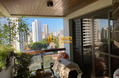 Apartamento 209m2, 4 dorms sendo 2 suítes, 3 vagas no campo belo